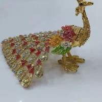 دکوری جا جواهری و مجسمه طاووس|مجسمه، تندیس، ماکت|تهران, بوستان چیتگر|دیوار
