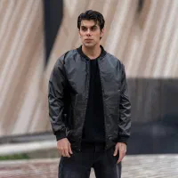 کاپشن چرم مردانه Borna مدل 1218|لباس|میناب, |دیوار