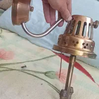 چراغ گازی عتیقه برنجی