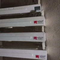 قاب مهتابی دوقلو مازی نور با لامپ|لامپ و چراغ|ملارد, |دیوار