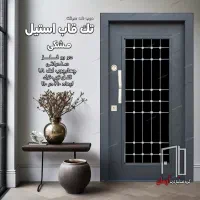 درب ضدسرقت فلز شیشه خور|مصالح و تجهیزات ساختمان|آران و بیدگل, |دیوار