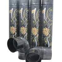 لوله بخاری رنگ لعاب کوره ای نسوز بسیار باکیفیت