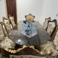 مبل سلطنتی با ناهارخوری چوب راش|مبلمان خانگی و میز عسلی|مینودشت, |دیوار