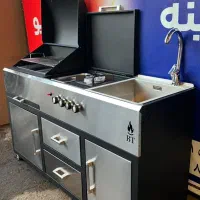 کبابپز آیلند استیل صنعتی