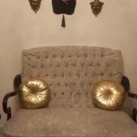 نیم ست چوب و پارچه