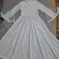 پیراهن مجلسی سفید