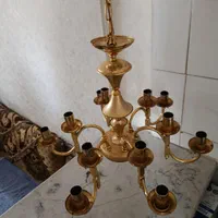 لوستر برنجی6شاخه