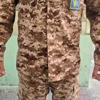 ست لباس دیجیتالی خاکی