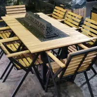 بآربیکیو آتشدان مسطتیل در ابعاد سفارشی|اجاق گاز و لوازم برقی پخت‌وپز|تهران, شوش|دیوار