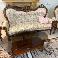 مبل استیل در حد نو|مبلمان خانگی و میز عسلی|قم, سالاریه|دیوار