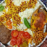 دیس مرغ محلی شمالی