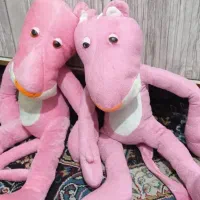 عروسک پلنگ صورتی