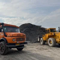 فروش ماسه و شن در نوشهر چالوس جرثقیل