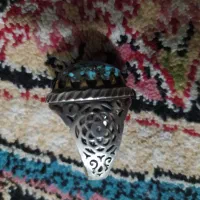 انگشتر فیروزه دستساز