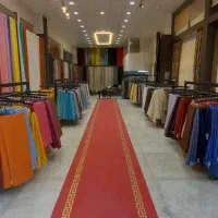 پرده آماده حریر اتاق‌ خوابی