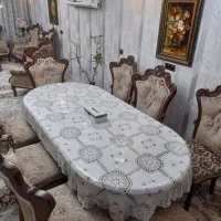 مبل استیل سلطنتی تماما چوب راش|مبلمان خانگی و میز عسلی|رباط‌کریم, رباط‌کریم|دیوار