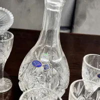 تنگ و گیلاس قدیمی کریستال