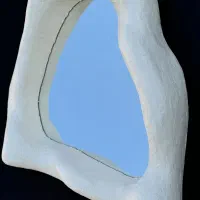 آینه|آینه|اسلام‌شهر, زرافشان|دیوار