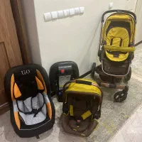 کالسکه و کریر برند تینو و صندلی ماشین یوفو