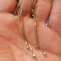 گوشواره طلا|جواهرات|کاشان, درب زنجیر|دیوار