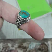 انگشتر اصل فیروزه نزدیک به ۲۰ تا زیارتگاه کشیدم