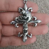 گردنبند صلیب و انگشتر جمجمه|بدلیجات|خاوران, |دیوار