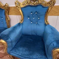 مبل سلطنتی ۹ نفره|مبلمان خانگی و میز عسلی|قم, علی آباد سعدگان|دیوار
