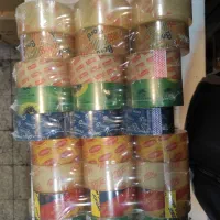 چسب پهن نواری مایع 123 دوطرفه کاغذی