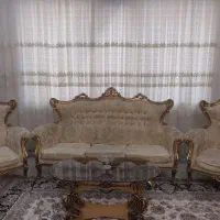 مبل ۹ نفره جنس چوب راش با جلو مبلی|مبلمان خانگی و میز عسلی|قزوین, |دیوار