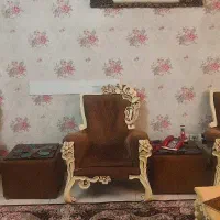 مبل نیم سلطنتی با قیمت مناسب (چوب راش)