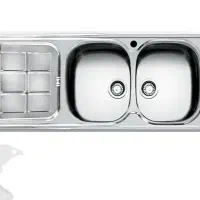 سینک استیل اخوان کد ۱۴۷ توکار
