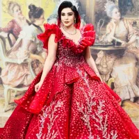 کرایه ،اجاره لباس رنگی عروس