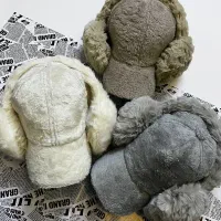 گوش گیر تدی تاشو،کلاه تدی نقاب دار،هدبند خز روسی