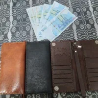 وسایل شخصی کیف پولی چرم دست دوز|کیف، کفش، کمربند|فولادشهر, A3|دیوار