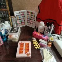 لوازم کاشت ناخن استند لاک ژل