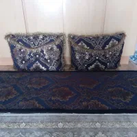 پشتی و پتو زیرانداز