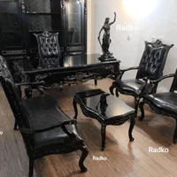 مبلمان اداری نیم ست مبلمان کلاسیک چپندر /کوئیین|دفتر کار|تهران, یافت آباد جنوبی|دیوار