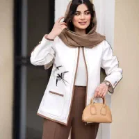 کت و شلوار مازاراتی با گلدورزی پرستو فقط سایز ۳