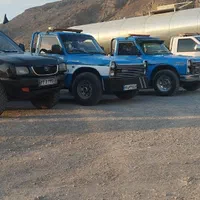 امداد خودرو یدکش جرثقیل نیسان یدک کش چرخگیر حمل 24