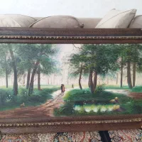 تابلو قدیمی  رنگ و روغن