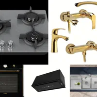 انواع فر اجاق گاز شیر الات هود سینک چکی|مصالح و تجهیزات ساختمان|مشکین‌دشت, |دیوار