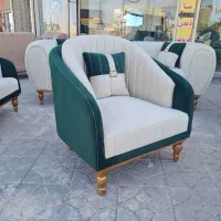 مدل پاناما شرکتی . رنگ بندی کرم و سبز|مبلمان خانگی و میز عسلی|بیرجند, |دیوار