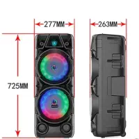 اسپیکر بلوتوثی قابل حمل و قوی مدل ZQS 8210|سیستم صوتی خانگی|شیراز, زند|دیوار