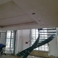 ساخت پله گرد دوبلکس