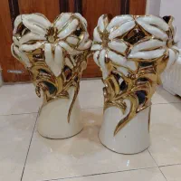 یک جفت گلدان سایز بزرگ خارجی
