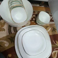 آرکوپال سفید دور طلایی