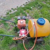 سم پاشی ۱۰۰لیتری و پمپ اب ۲اینج تمام استیل