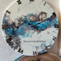 ساعت رزینی دست ساز