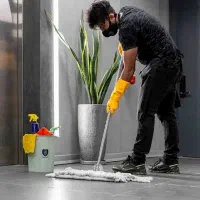 نظافت ساختمان انجام میدم صفر تا صد به ضمانت