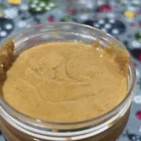 کره بادام زمینی طبیعی بدون روغن و شکر